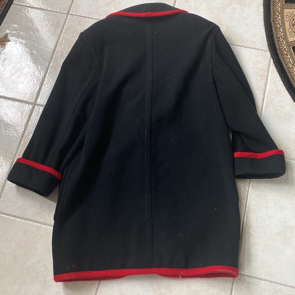 Black LIZ CLAIBORNE Collection Coat - Picture 5 of 8